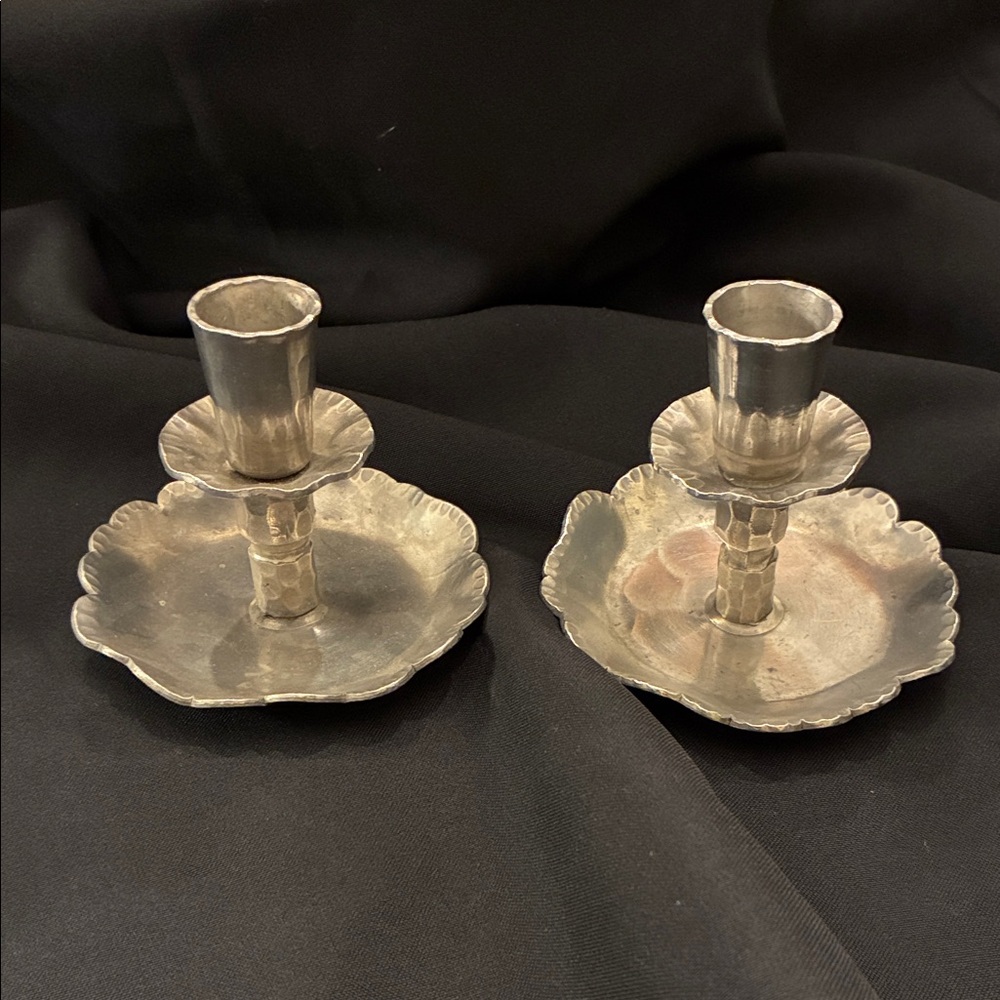 Everlast Hand-Forged candle holders